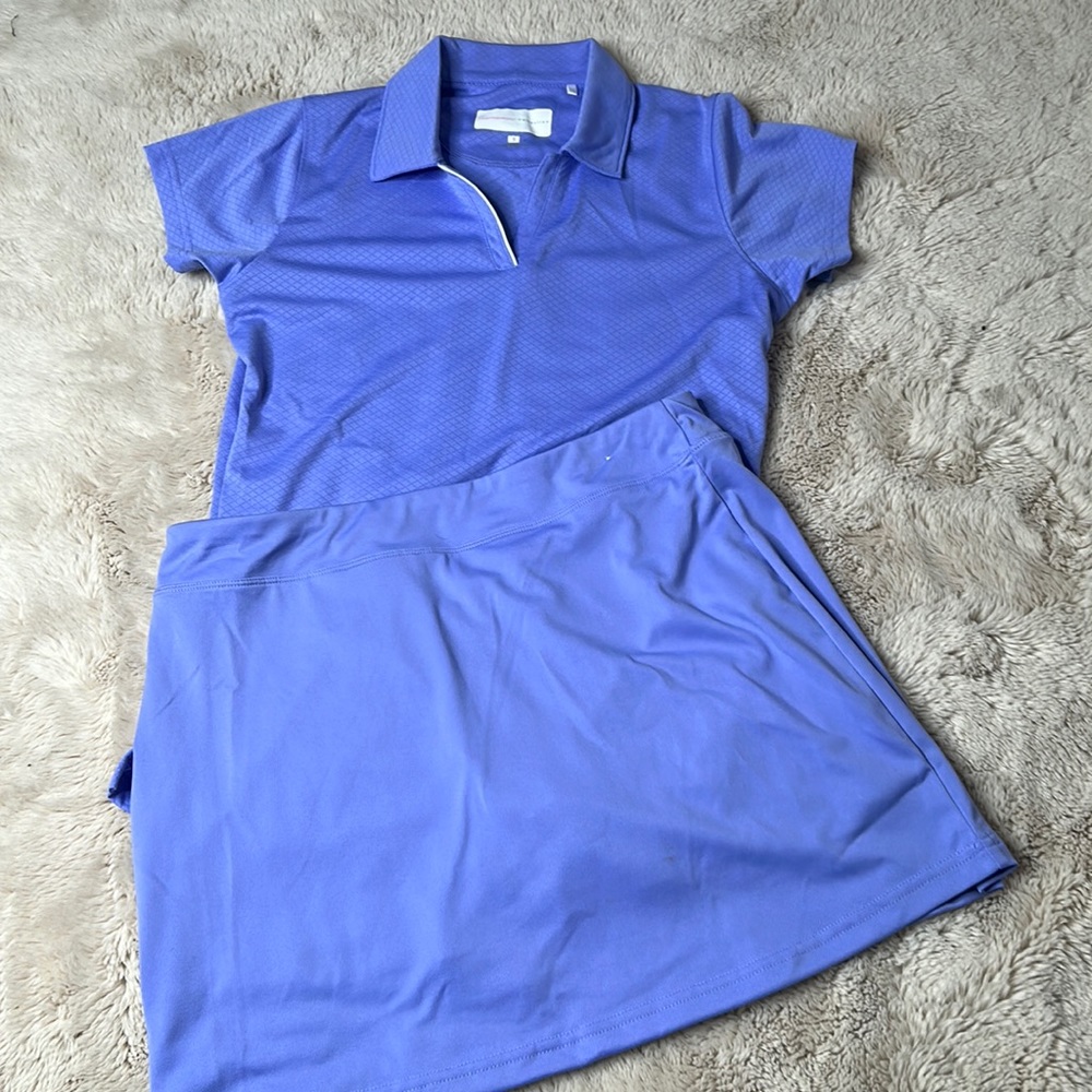 Women’s Lavender Active Skirt Set - Brand Unknown